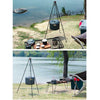 Outdoor Oven Cooking Roast Picnic Pot Camping Fire Bonfire Tripod Campfire UK