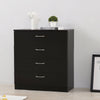 Chest of Drawers White Bedroom Furniture Hallway Tall Wide Storage 3/4/5 Draw UK