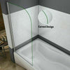 Bath Shower Screen 180 Pivot 6mm Glass Over Bath Screen 2 4 5 Fold Door Panel