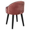 Scallop Velvet Dressing Table Stool Chair Vanity Piano Seat Bedroom Makeup Stool