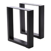 2pcs Iron Metal Table Legs Industrial Style Furniture Desk Bench Base Frame