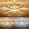 Modern Flower Shaped LED Ceiling Light Chandelier Lamp Home Lights Living Room