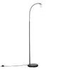 Metal Curved Design Floor Lamp Base Large Chrome / Black / Copper / Grey Finish