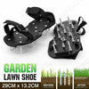 29 x13cm Spikes Pair Lawn Garden Grass Aerator Aerating Sandals Shoes Durable UK