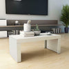 High-gloss Modern Coffee Table Rectangle Wood Living Room Tables Shelf