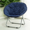 Folding Camping Chair PADDED MOON CHAIRS Garden Outdoor Festival Round Camping