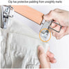 Solid Natural Wooden Coat Clothes Hangers w/ Adjustable Clips for Trouser Skirts