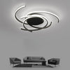 Aluminum LED Ceiling Lamp Ring Light Chandelier Lights Fixture Living Bedroom