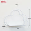 Cloud Shaped Wall Hanging Storage Rack Metal Show Display Holder Home Decor
