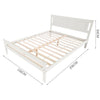 Wooden Bed Frame Modern Bedroom Double King Size Pine Bed Bedstead 4ft 4ft6 5ft