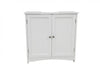 Woodluv Under Sink Bathroom Storage Cabinet & Cupboard - White