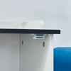 Storage Cabinet Floor Standing Cupboard Storage Shelf Toilet Bedroom White UK
