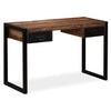 Industrial Computer Desk Reclaimed Wood Table Rustic Sideboard Office Cabinet