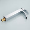 Basin Mixer Taps Tall Waterfall Bathroom Sink Tap Brass Faucets Chrome Polished