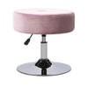Adjustable Height Swivel Dressing Table Stool Chair Velvet Makeup Padded Bedroom