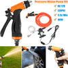 12V Car Washer Portable Water Pump Kit Sprayer Cleaner Hose Van High Pressure UK