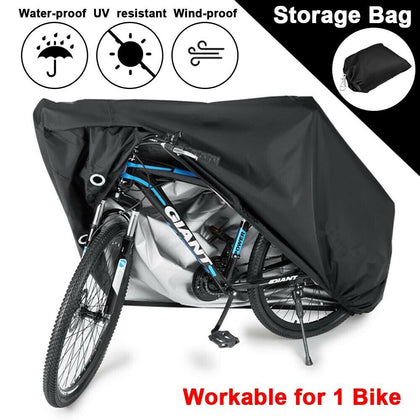 Waterproof Mountain Bike Bicycle Rain Cover Heavy Duty UV Dust Cycle Protection