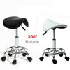 1/2Set Beauty Saddle Salon Stool Chair Hairdressing Barber Tattoo Therapist Lift