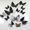 12pcs 3D Butterfly Wall Stickers Art Decals Home All Room Decorations Decor Kids