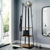 Heavy Duty Rustproof Metal Clothes Rail Coat Stand Shoe Box Hanging Rack Storage