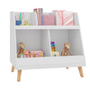 Children Bookshelf Storage Unit Kids Playroom Bookcase Rack Organizer Shelves