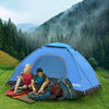 Pop Up Tent Automatic 3-4 Man Person Family Tent Camping Festival Shelter Beach.
