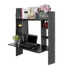 Floating Wall Mounted Desk Home Office Computer Table w/Storage Shelves New
