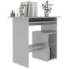 Small Computer Desk Gloss Grey Laptop Writing Dressing Table Workstation PC Unit