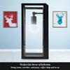Rectangular Vintage Wall Light Metal Glass Lantern Garden Wall Lamp In/Outdoor