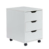 Mobile Filing Document Organizer Storage Cabinet Under Desk 3 Drawers Chest BN