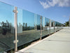 10mm Toughened Glass Panel Frameless Glass Balustrade Balcony Decking Stairs