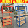 HEAVY DUTY 5 TIER METAL GARAGE SHELVING UNIT STORAGE RACKING SHELVES WAREHOUSE