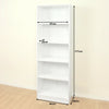 5 Tier Wooden White Home/Office Bookcase Storage Display Unit Shelving/Cabinet