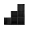 6 Cube Step Storage Bookcase Unit Shelf Home Office Organiser Display Box NEW