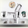 360° Swivel Pull Out Spray Taps Mixer Kitchen Sink Mixing Tap Spring Neck