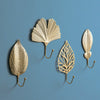 Creative Leaf Shape Clothes Coat Hat Hooks Wall Door Hanger Home Bedroom Decor
