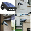 1/2 Solar Powered PIR Motion Sensor&Wall Lights Outdoor Garden Security Lamp UK