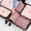 6PCS Luggage Organiser Suitcase Waterproof Storage Bags Packing Travel Cubes UK