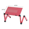 Laptop Stand Desk Adjustable Folding Computer Table Portable Sofa Tray Foldable