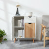 Wooden Sideboard Cabinet Buffet w/2 Doors and 1 Drawer Storage Cupboard Unit