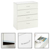 Modern Chest of Drawers Bedside Table Cabinet 4 Drawer Bedroom Storage Wood UK