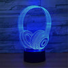 3D Illusion LED Night Light 7 Colour Touch Table Desk Lamp Kids Gifts