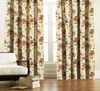CLEARANCE Bouquet Floral Design Lined Pair Of Curtains - 3 Colours -Free Postage