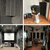 12pcs Bass Traps Sound Fix High Performance Studio Acoustic Foam Corner Cubes UK