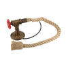 Industrial Rope Wall Pipe Lamp Retro Light Steampunk Vintage Wall Sconce Light