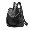 Women PU Leather Shoulder Bag AntiTheft Messenger Lady Backpack Rucksack Handbag