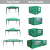 Top Cover Side Panels for Outdoor Pop Up Gazebo Garden Marquee Tent Replacement