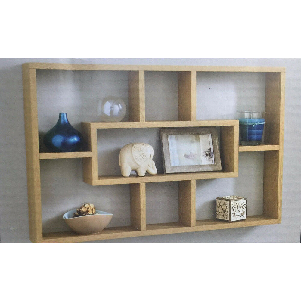 Stylish Space Saving Floating Wall Shelves Display Shelf Bookshelf Storage Unit