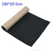 Car Sound Deadener Mat Noise Bonnet Insulation Deadening Engine Hood 100 *50CM