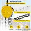 Chain Hoist Chain Block Hoist 2200lbs/1ton Manual ChainBlock w/ 3m Chain